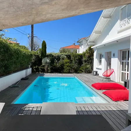 Biarritz, Castellamare, Magnifique Maison Avec Piscine 比亚里茨